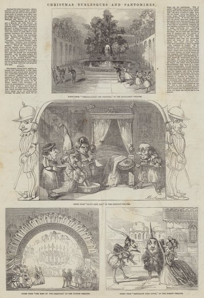 Christmas Burlesques and Pantomimes by Alfred Crowquill